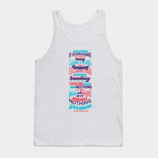 I'd Choose to do Nothing Tank Top